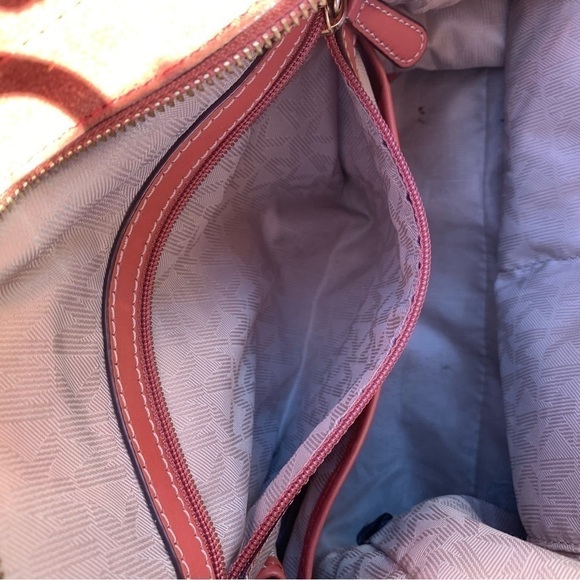 Michael Kors Elyse Large Suede Shoulder Bag - Picture 9 of 12